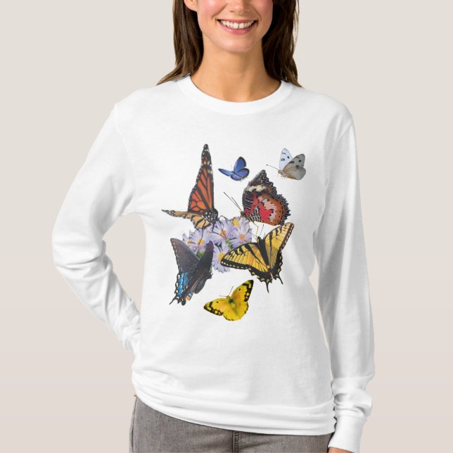 butterflies 20-1026 T-Shirt (Front)