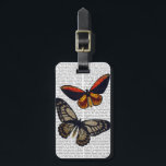 Butterflies 3 luggage tag<br><div class="desc">Animals & Nature</div>