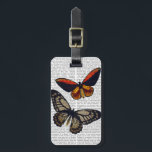 Butterflies 3 luggage tag<br><div class="desc">Animals & Nature</div>
