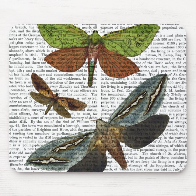 Butterflies 4 mouse mat (Front)