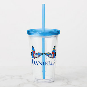 Butterflies Acrylic Tumbler