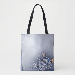 #Butterflies All-Over-Print Tote Bag, Medium Bag