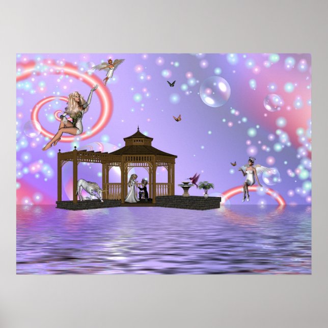 Butterflies and Angels Poster (Front)