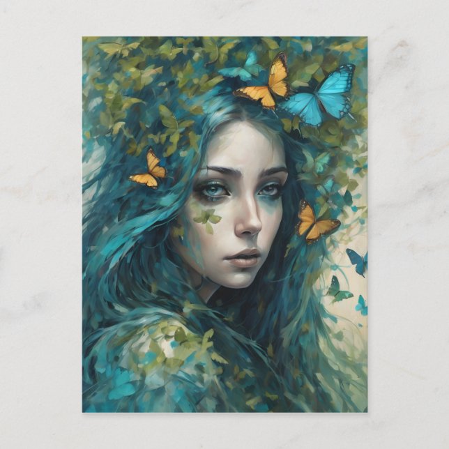 Butterflies and Blues Series 3 Postcard (Front)