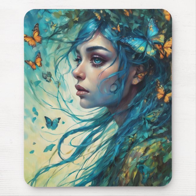 Butterflies and Blues Series 7 Mouse Mat (Front)