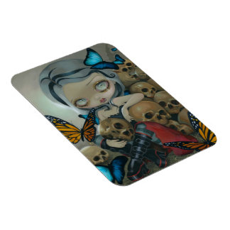 "Butterflies and Bones" Magnet
