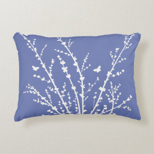 Butterflies and Branches Custom Colours Decorative Cushion