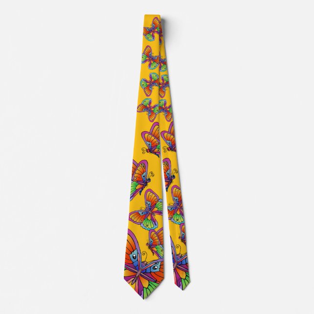 Butterflies and Butterflies Tie (Front)