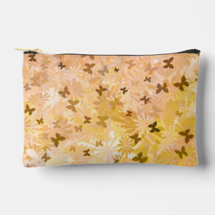 Butterflies and Daisies by Shirley Taylor Accessory Pouch