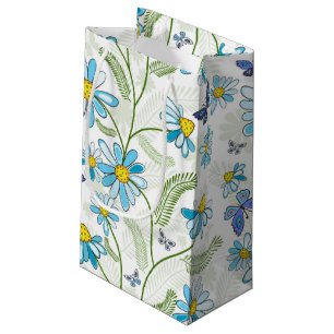 Butterflies and Daisies Small Gift Bag