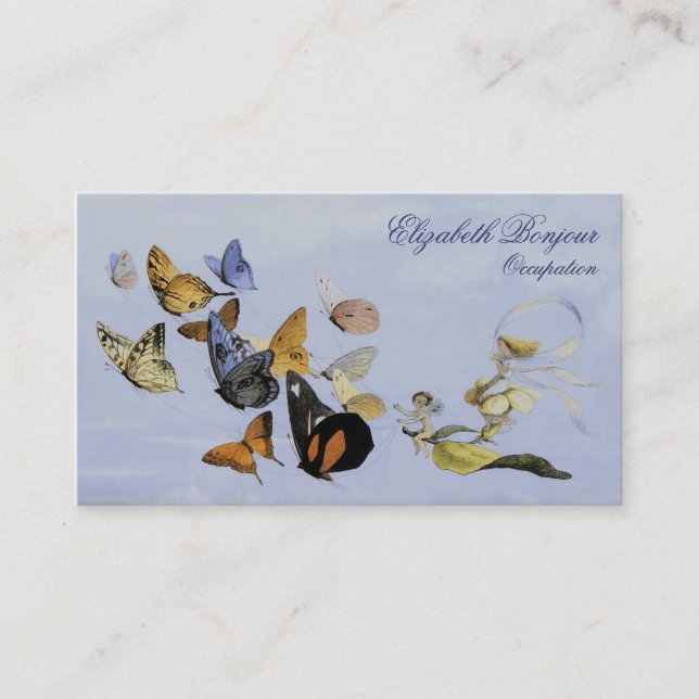 Butterflies and Fairies ~ Business Cards (Front)