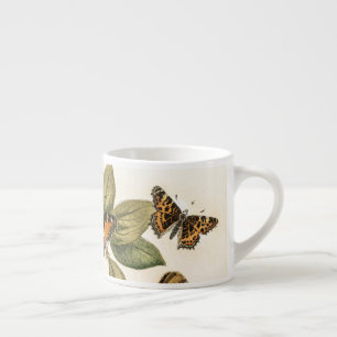  Butterflies and Moths by William Forsell Kirby Espresso Cup