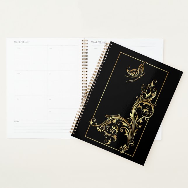 Butterflies and Swirls Planner (Display)