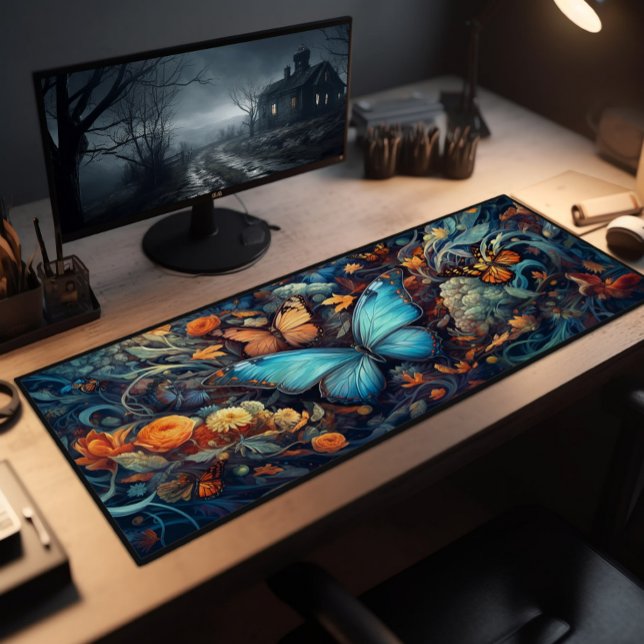 Butterflies And Wildflowers Desk Mat (Creator Uploaded)