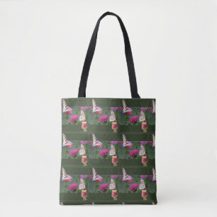 Butterflies and Zinnias Tote Bag