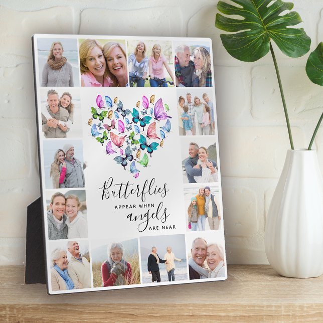 Butterflies Appear When Angels Are Near Photo Plaque (Creator Uploaded)