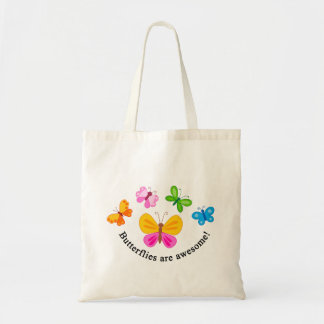 Butterflies are awesome tote bag