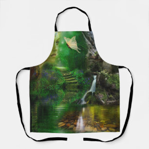 Butterflies are free to fly  apron