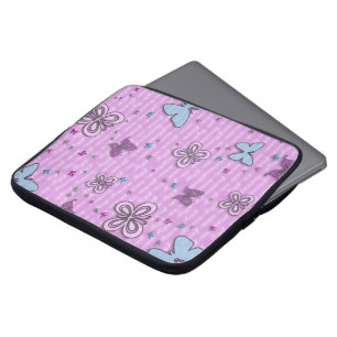 Butterflies are Free To Fly Laptop Sleeve