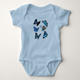 Butterflies Baby Bodysuit