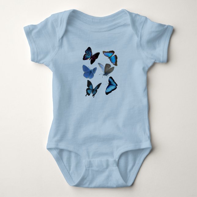 Butterflies Baby Bodysuit (Front)