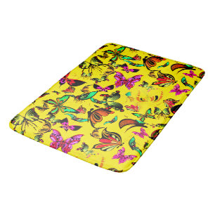 Butterflies Bath Mat