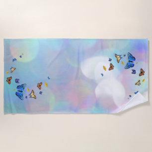 Butterflies Beach Towel