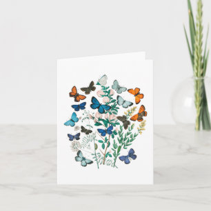 Butterflies - blank card