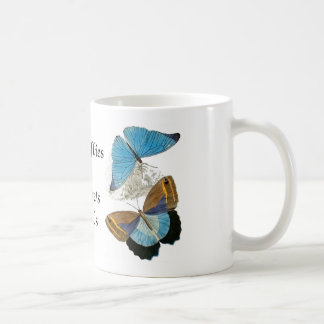 Butterflies - Blue Coffee Mug