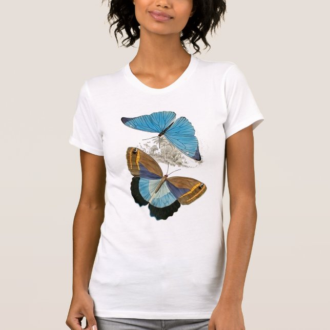 Butterflies - Blue T-Shirt (Front)