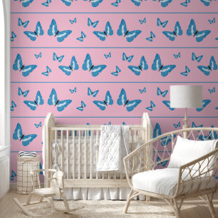 Butterflies Blue Wallpaper