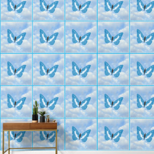 Butterflies Blue Wallpaper