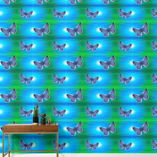 Butterflies Blue Wallpaper