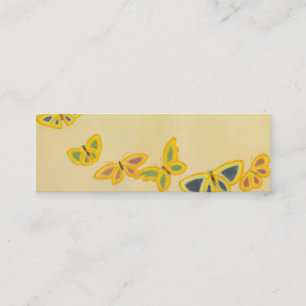 Butterflies - Bookmark Mini Business Card