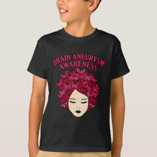 Butterflies Brain Aneurysm Awareness Month Support T-Shirt