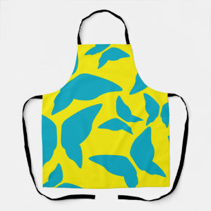 Butterflies Bright Bold Eclectic Kitchen Apron