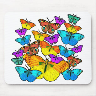 Butterflies! Butterflies! Mouse Mat