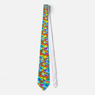 Butterflies, Butterflies! Tie