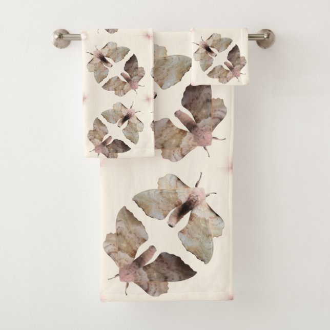 Butterflies-ByRino Bath Towel Set (Insitu)