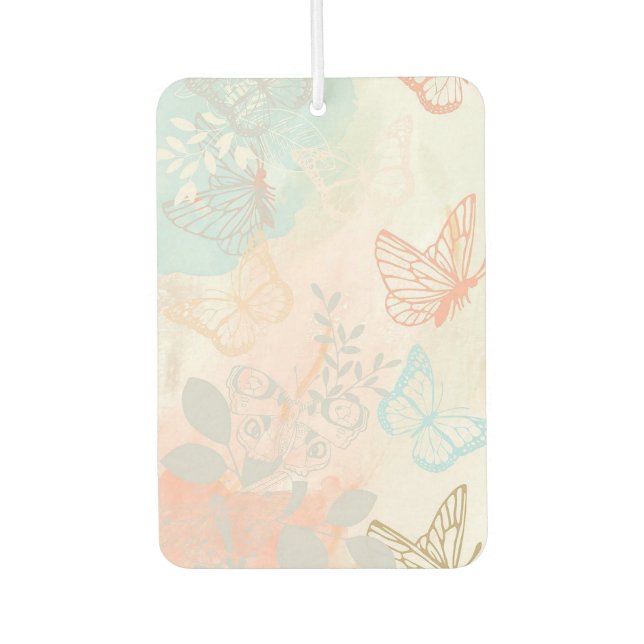Butterflies Car Air Freshener (Front)
