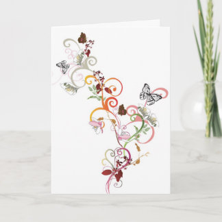 Butterflies Card