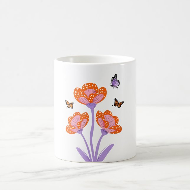Butterflies Coffee Mug (Center)