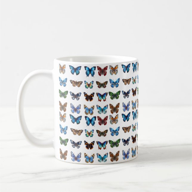 Butterflies Coffee Mug (Left)