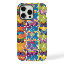 Butterflies Colourful Rainbow Patterned Print