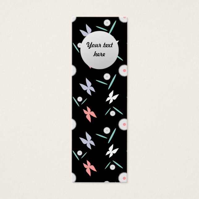 Butterflies Custom Bookmark (Front)