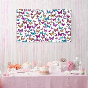 butterflies cute lovely banner