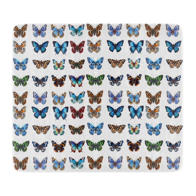 Butterflies Cutting Board (Front)