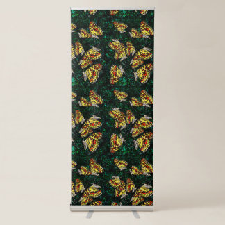 Butterflies' dance retractable banner