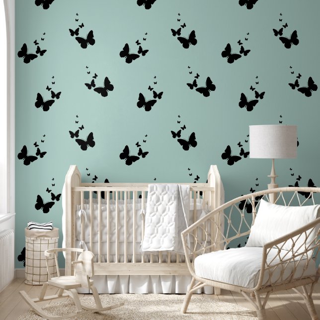 Butterflies Design Wallpaper (Kids)