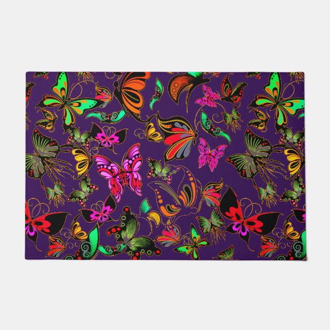 Butterflies Doormat (Front)